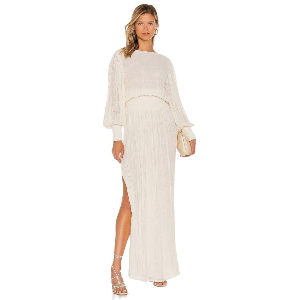 Jen's Pirate Booty Montparnasse Dress in Gauze Natural Small